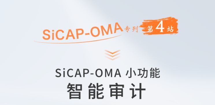 SiCAP-OMA小(xiǎo)功能(néng)：智能(néng)審計